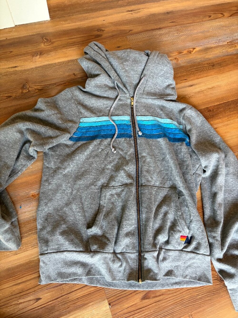Like New Aviator Nation Zip Up Hoodie - Medium